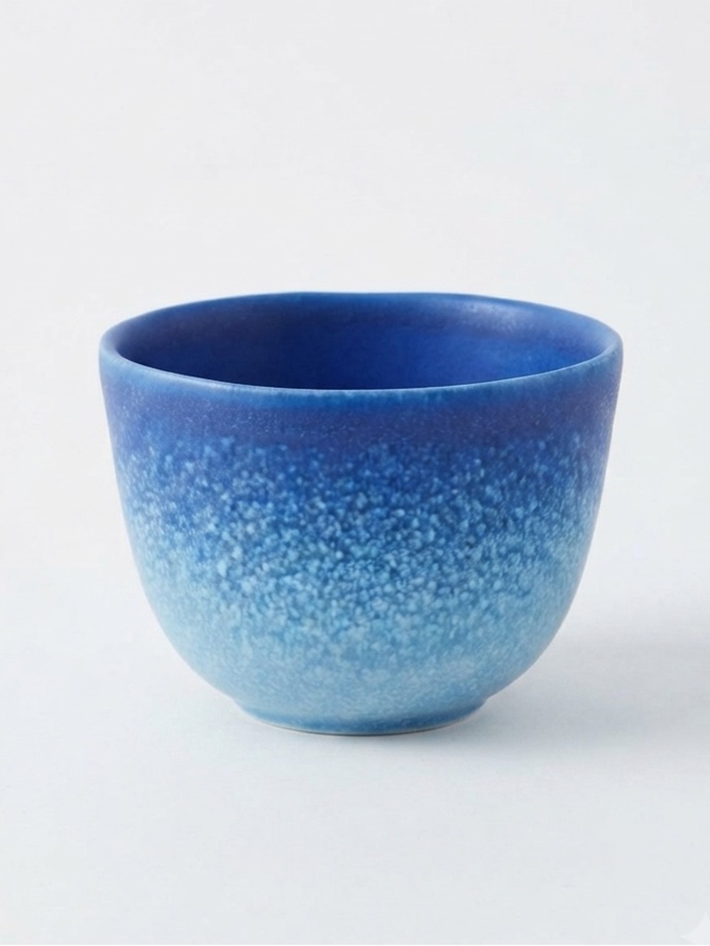 Anthropologie Stoneware Bowl Ombre Blue Dalila Pattern